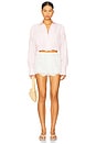 view 6 of 7 Sofiya Shorts in White