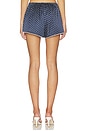 view 4 of 6 Leia Short in Navy And Cream Dot