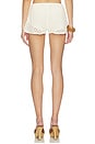 view 4 of 6 Carrissa Crochet Short in Ivory
