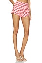 view 2 of 6 Rae Short in Red Gingham