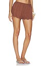 view 2 of 6 Tessia Short in Brown