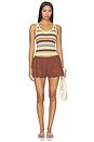 view 5 of 6 Tessia Short in Brown