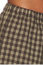 view 8 of 7 Evelynn Short in Brown Gingham