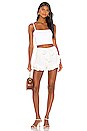 view 4 of 5 Avie Short in White