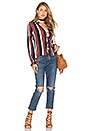 view 4 of 4 Hailey Straight Leg Jean in Camaroon