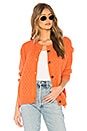 view 1 of 4 Chester Sweater Jacket in Coral
