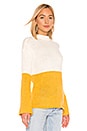 view 2 of 4 Roux Sweater in Mustard & Ivory