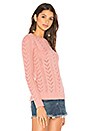 view 3 of 5 x REVOLVE Fulton Sweater in Rose Mauve