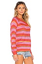 view 2 of 4 Dorado Sweater in Pink Stripe