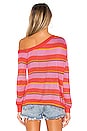 view 3 of 4 Dorado Sweater in Pink Stripe