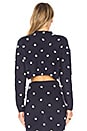 view 3 of 4 x REVOLVE Sarah Pullover in Navy Dot