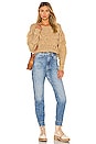 view 4 of 4 Adrian Fringe Sweater in Nude