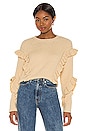 view 1 of 5 Quinn Ruffle Sweater in Cream
