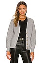 view 1 of 5 Natalia Cardigan in Med Heather Grey