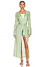 view 1 of 5 Wendy Robe in Light Green