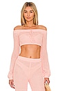 view 1 of 4 Andy Off Shoulder Sweater in Mauve