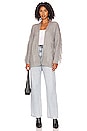 view 4 of 4 Frida Cardigan in Light Grey