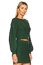 view 2 of 4 Davina Sweater in Forest Green