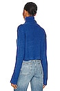 view 3 of 4 Lovelle Zip Up Sweater in Blue