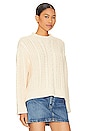 view 2 of 4 Dorinda Cable Sweater in Cream