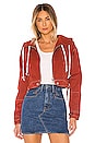 view 1 of 4 The Mimi Jacket in Brick Red