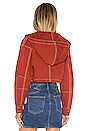 view 3 of 4 The Mimi Jacket in Brick Red