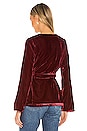 view 4 of 5 Daya Robe Jacket in Wine