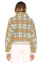 view 4 of 5 Skyler Jacket in Citron Multi Plaid