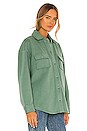 view 2 of 4 Utility Fleece Jacket in Sage Green