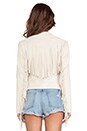 view 3 of 5 Knox Fringe Jacket in Cream