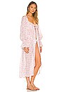 view 2 of 3 Melora Robe in Pink Toile