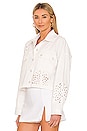 view 3 of 5 Valentina Embroidered Jacket in White