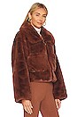view 3 of 5 Charlie Teddy Faux Fur Jacket in Cappuccino