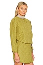 view 3 of 5 BLOUSON OLIVIA in Moss Green