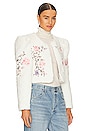 view 2 of 4 Nadine Embroidered Jacket in Ivory