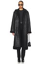 view 1 of 3 MANTEAU AMALIE in Black