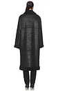view 3 of 3 MANTEAU AMALIE in Black