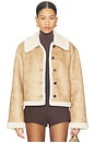 view 1 of 5 Catrine Jacket in Natural Tan