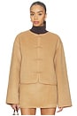 view 2 of 5 MANTEAU CLAUDETTE in Camel