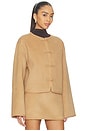 view 3 of 5 MANTEAU CLAUDETTE in Camel