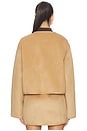 view 4 of 5 MANTEAU CLAUDETTE in Camel