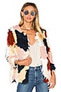 view 1 of 4 Pfeiffer Faux Fur Coat in Multi