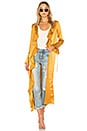 view 2 of 4 Michelle Robe in Mustard