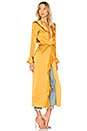 view 3 of 4 Michelle Robe in Mustard