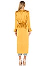 view 4 of 4 Michelle Robe in Mustard