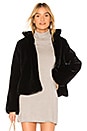 view 1 of 4 Inori Faux Fur Jacket in Black