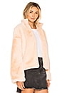 view 2 of 4 Inori Faux Fur Jacket in Sand Stone