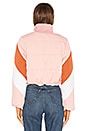 view 3 of 4 Senna Striped Puffer in Pale Peach