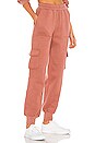 view 2 of 4 Cargo Sweatpant in Vintage Rose