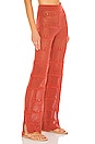 view 2 of 4 Hayden Crochet Pant in Blood Orange